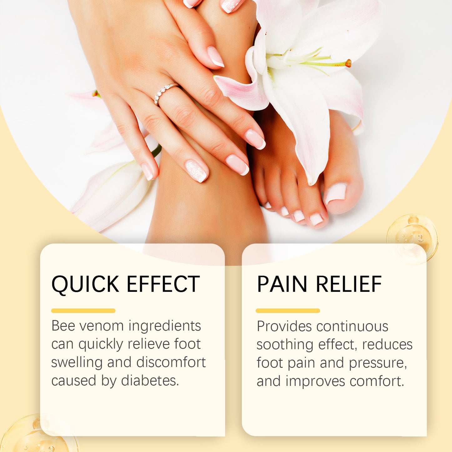 Alleviate Foot Swelling, Care And Moisturize Spray