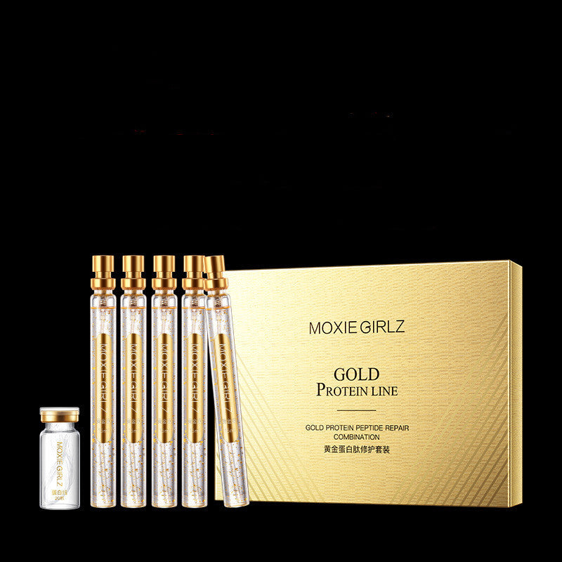 Gold Protein Peptide Maintenance Set Lifting Fine Lines Beauty Salon Set