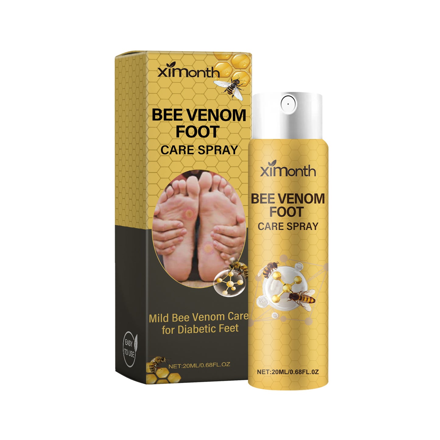 Alleviate Foot Swelling, Care And Moisturize Spray