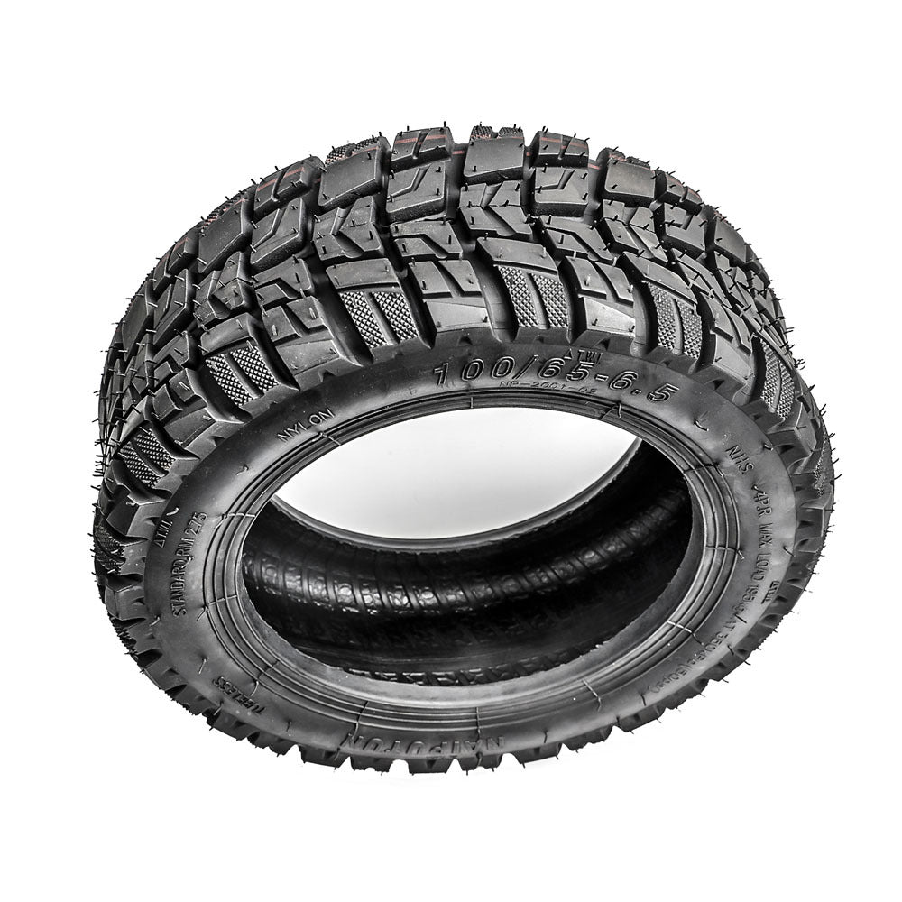 100/65-6.5 Thickened Vacuum Tire 11 Inch Electric Scooter Modified Tire Off-Road Tubeless Tyre with Nozzle